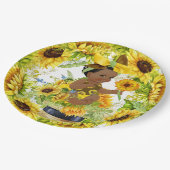 Kostbaar Baby shower Papieren Bordje (Gekanteld)