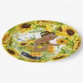 Kostbaar Baby shower Papieren Bordje (Gekanteld)