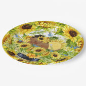 Kostbaar Baby shower Papieren Bordje (Gekanteld)