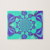 Kostbaar blauw legpuzzel (Horizontaal)