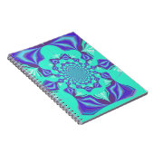 Kostbaar blauw notitieboek (Rechterzijde)
