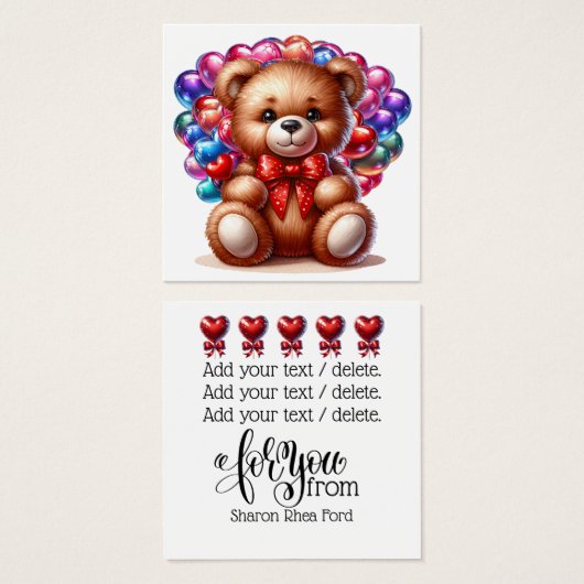 KOSTBAAR en zuinig Vierkante Visitekaartjes (Voorkant /achterkant)