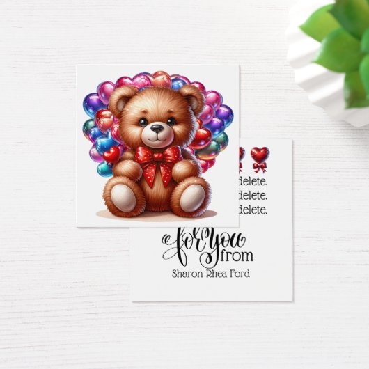 KOSTBAAR en zuinig Vierkante Visitekaartjes (Bureau)