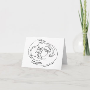 kostbaar geschenk kaart