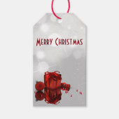 Kostbaar Kerstcadeau Professioneel Cadeaulabel (Voorkant)