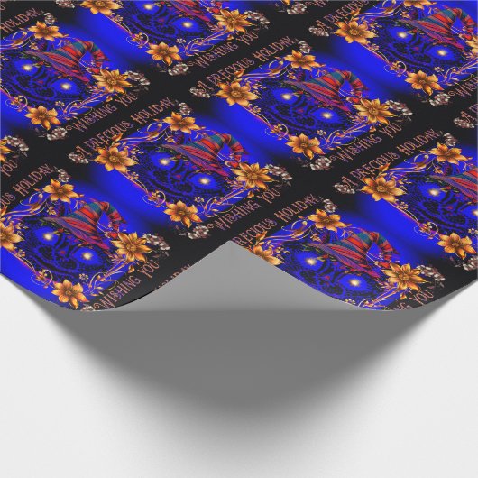 KOSTBAAR KERSTINpakpapier Cadeaupapier (Hoek)