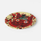 KOSTBAAR KERSTPAPIER BORD (Gekanteld)