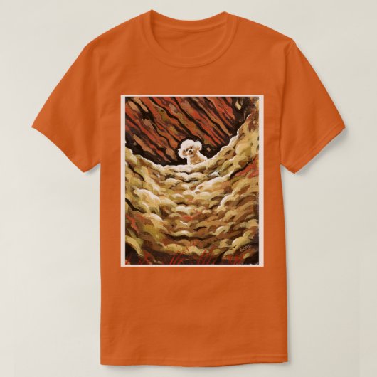 kostbaar kussen t-shirt (Design voorkant)