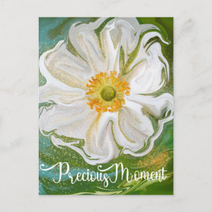 Kostbaar moment - Anemone bloem power Briefkaart