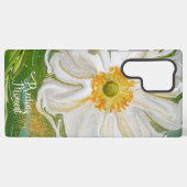Kostbaar moment - Anemone bloem power Samsung Galaxy Hoesje (Achterkant horizontaal)