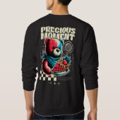 kostbaar moment Beer aardbeientaart Trui (Achterkant)