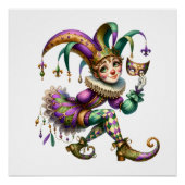 kostbaar nar-thema perfect poster (Voorkant)