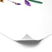 kostbaar nar-thema perfect poster (Hoek)