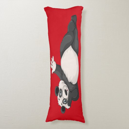 Kostbaar Panda Body Pillow Lichaamskussen (Voorkant Verticaal)