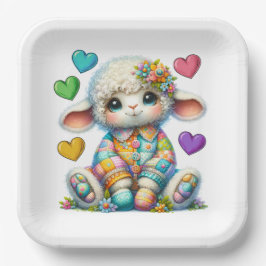 Kostbaar Thema Baby Dieren - Papieren Bord