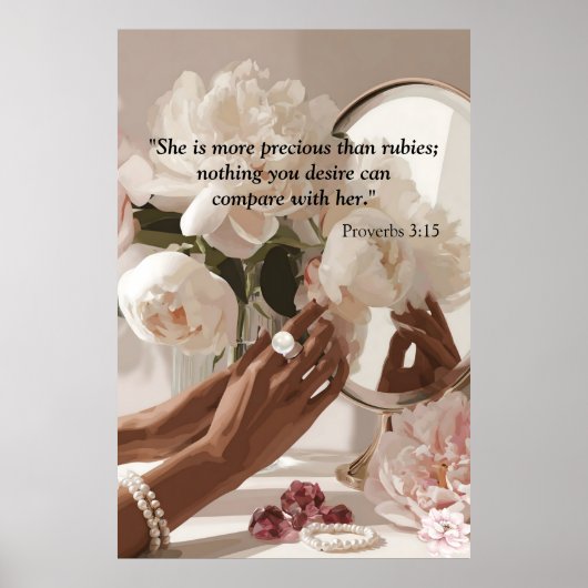 "Kostbaarder dan robijnen" Poster (Voorkant)