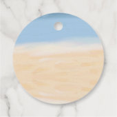 Kostbalschelp van de Pensioenpartij Bedankjes Labels (Achterkant)