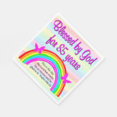 KOSTBARE 85E VERJAARDAG GEBEDSSERVETTEN SERVET (Hoek)