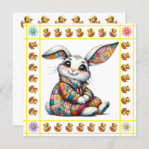 Kostbare Baby Dieren Thema - Uitnodiging