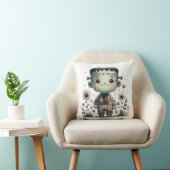 Kostbare Baby Frankenstein met Wildflowers | Schat Kussen (Stoel)