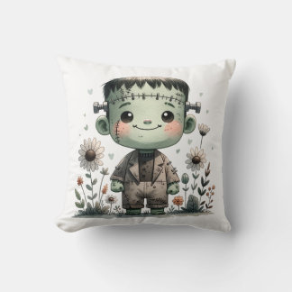 Kostbare Baby Frankenstein met Wildflowers | Schat Kussen