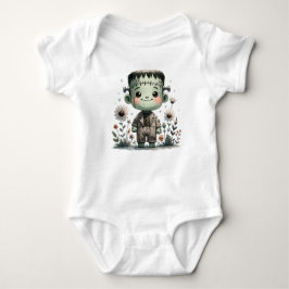 Kostbare Baby Frankenstein met Wildflowers | Schat Romper