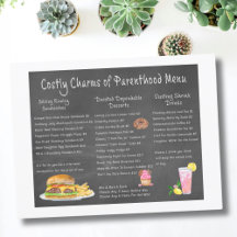 Kostbare Charme van het Ouderschap Menu