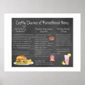 Kostbare Charme van het Ouderschap Menu Poster (Voorkant)