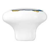 Kostbare dieren thema keramische knop (Zijkant)