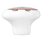 Kostbare dieren thema keramische knop (Zijkant)