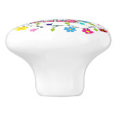 kostbare eenhoorns keramische knop (Zijkant)