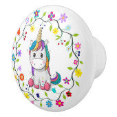 kostbare eenhoorns keramische knop (Rechts)