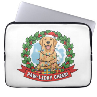 Kostbare feestelijke momenten laptop sleeve