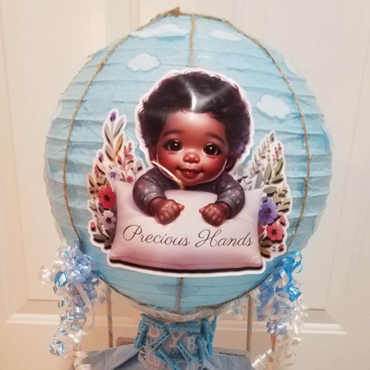 Kostbare Handen Baby Boy Sticker