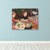 Kostbare Herinnering - Uw Favoriete Foto Op Canvas Afdruk (Insitu (Houten vloer))