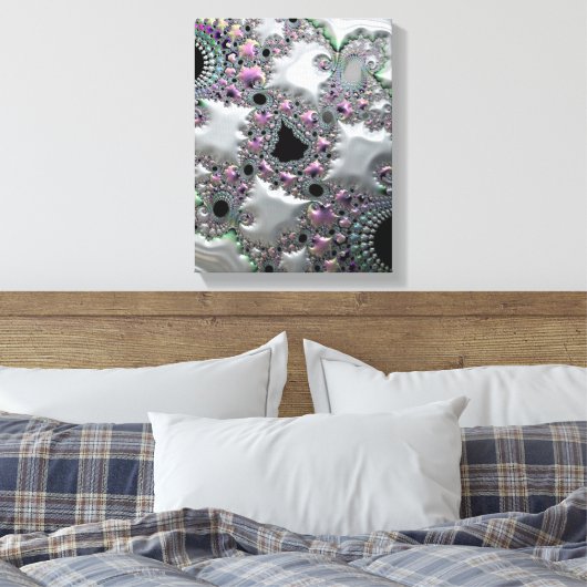 Kostbare Juwelen Canvas Print (Insitu (Slaapkamer))