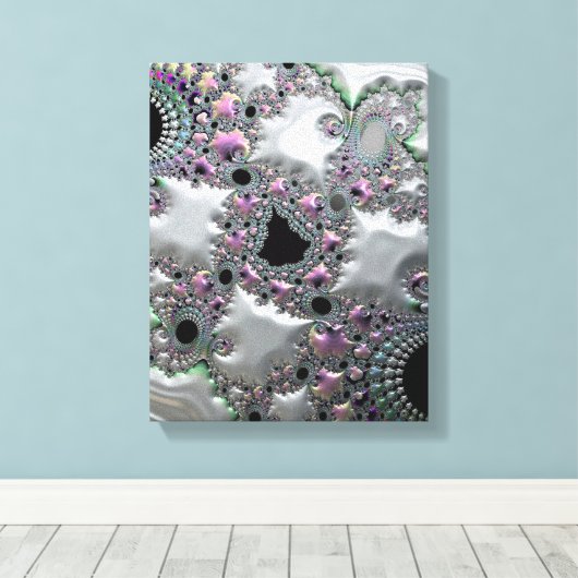 Kostbare Juwelen Canvas Print (Insitu (Houten vloer))