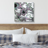 Kostbare juwelen met Sphere Canvas Print (Insitu (Slaapkamer))