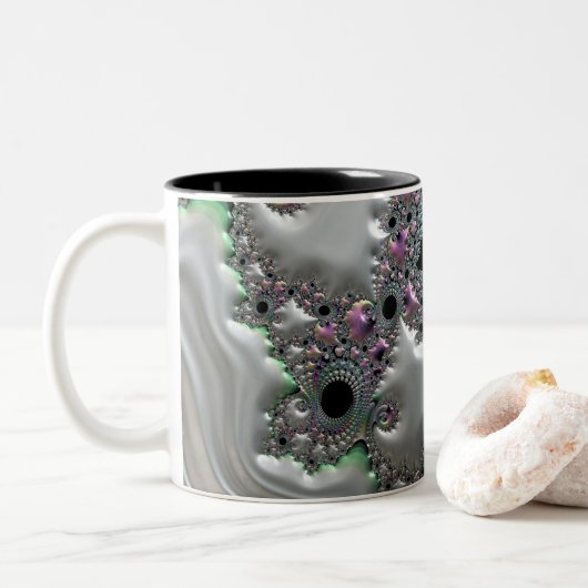 Kostbare juwelen met Sphere Two Tone Mok (Met donut)