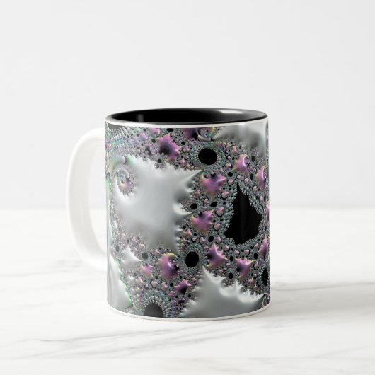 Kostbare juwelen Two Tone Mok (Voorkant links)