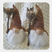 KOSTBARE ** KERSTGNOME" STICKER (Voorkant)