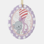Kostbare koala Baby's Eerste Kerst Ornament (Rechts)