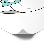 Kostbare levens verbonden door harten. poster (Hoek)