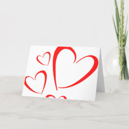 kostbare liefde en lachen kaart