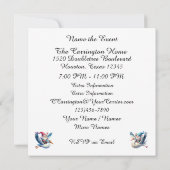 Kostbare ooievaar en kabouter kaart (Achterkant)