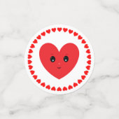 Kostbare tijden Hart Confetti (Kleine voorkant)