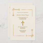 kostbare uitstraling religieus kaart (Voorkant / Achterkant)