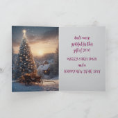 KOSTBARE VRIEND KERSTMIS KAART (Binnen)