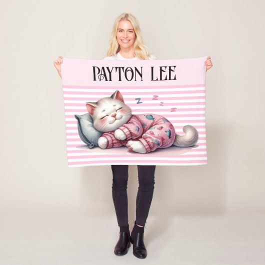 kostbare zoete dromen fleece deken (In situ)