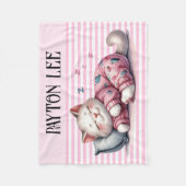 kostbare zoete dromen fleece deken (Voorkant)